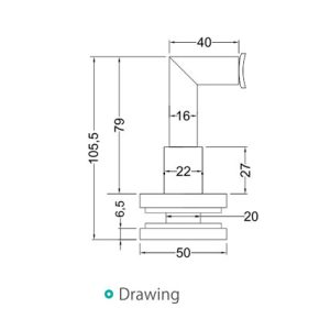 Baluster Railings SS304/SS316 DF BL ACC 03 A