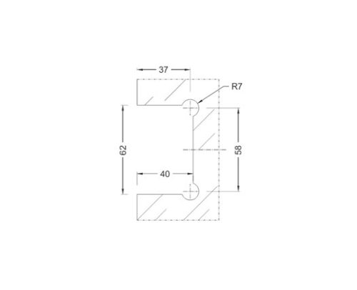 Shower Hinges SS304/SS316 DF SH 15
