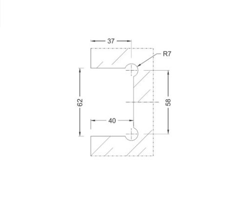 Shower Hinges SS304/SS316 DF SH 16