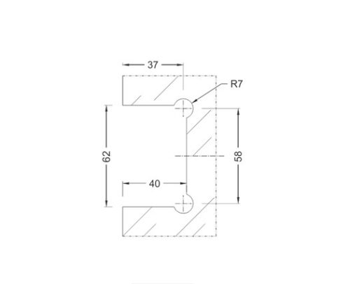 Shower Hinges SS304/SS316 DF SHB 18