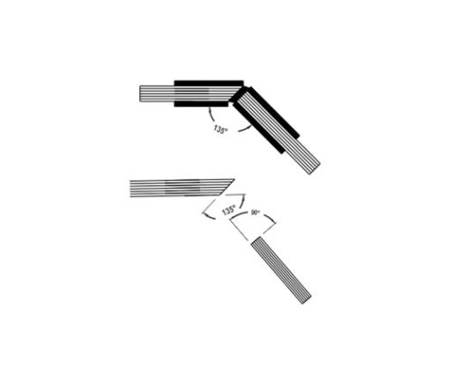 Shower Hinges SS304/SS316 DF SHB 20