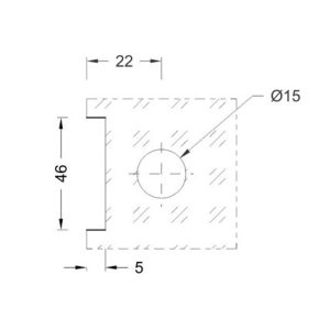 Glass Connector SS304/SS316 DF GC 01