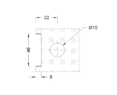 Glass Connector SS304/SS316 DF GC 01