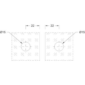 Glass Connector SS304/SS316 DF GC 03