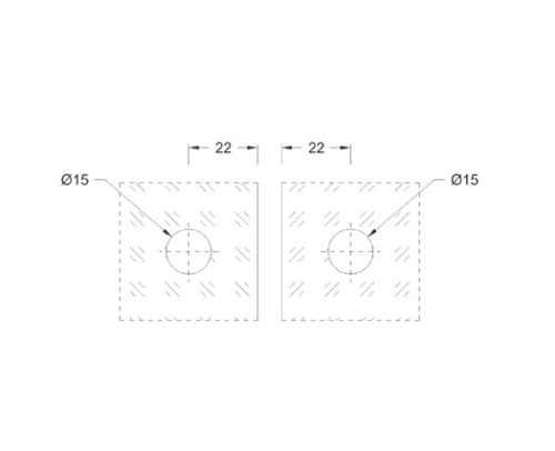 Glass Connector SS304/SS316 DF GC 05