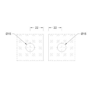 Glass Connector SS304/SS316 DF GC 07