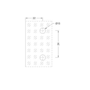 Glass Connector SS304/SS316 DF GC 08