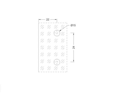 Glass Connector SS304/SS316 DF GC 08