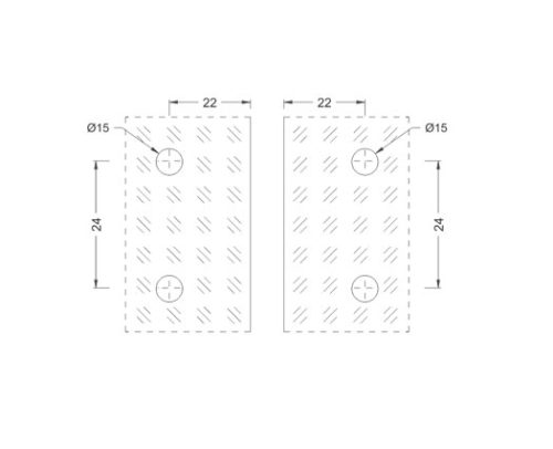 Glass Connector SS304/SS316 DF GC 09