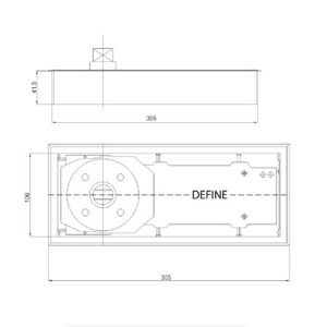 Floor Spring DF FS 904