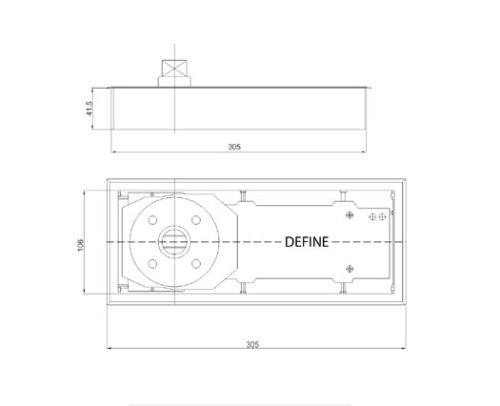 Floor Spring DF FS 904