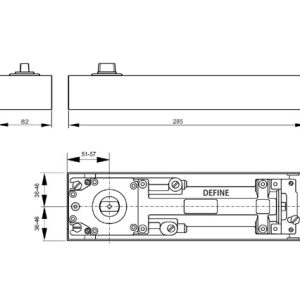 Floor Spring DF FS 3040