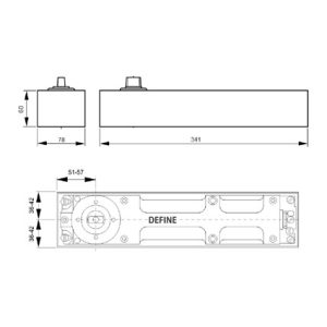 Floor Spring DFC FS 3045