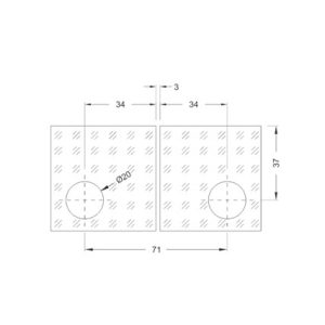 Patch Fittings DF PF 68