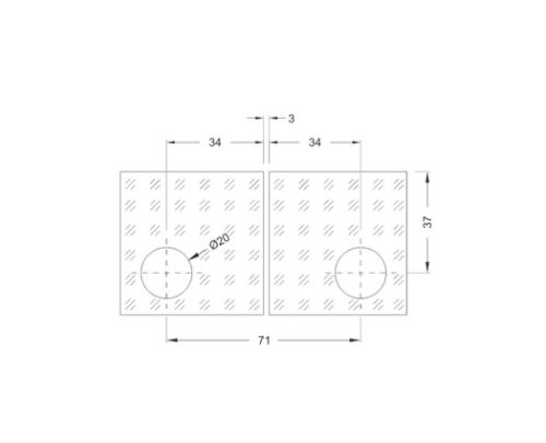 Patch Fittings DF PF 68