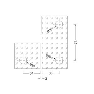 Patch Fittings DF PF 505