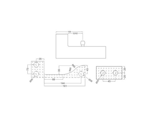 Patch Fittings DF PF 707R
