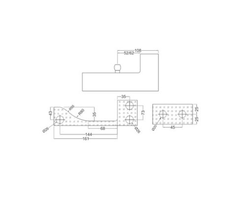 Patch Fittings DF PF 707L