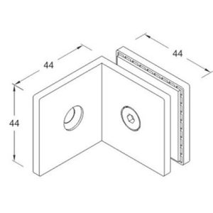 Glass Connector SS304/SS316 DF GC 02