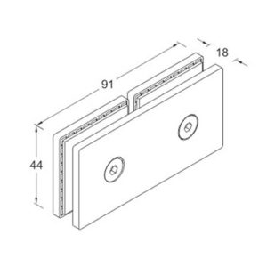 Glass Connector SS304/SS316 DF GC 05