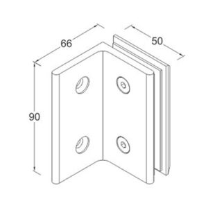 Glass Connector SS304/SS316 DF GC 11