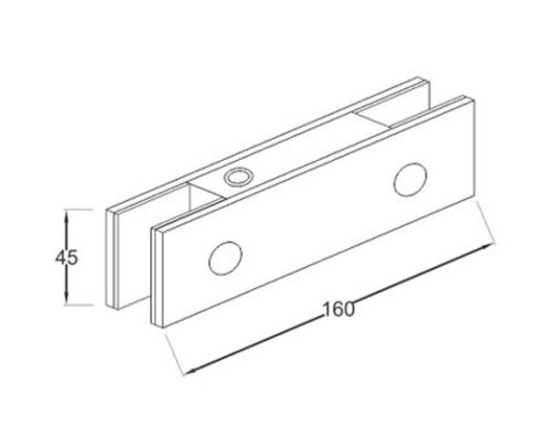Solid Patch Fittings SS304 DF PF 121