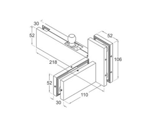 Patch Fittings DF PF 707L