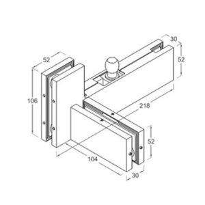 Patch Fittings DF PF 707R