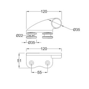 Point Patch Fittings SS304/316 DF PPF 223
