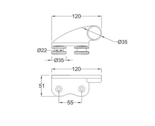 Point Patch Fittings SS304/316 DF PPF 223