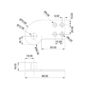 Point Patch Fittings SS304/316 DF PPF 224