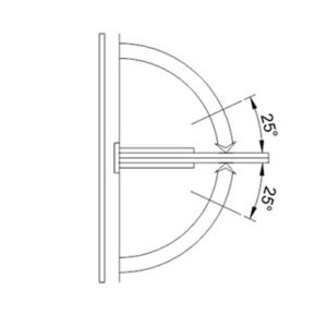Shower Hinges SS304/SS316 DF SH 16