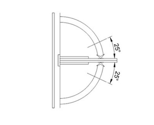 Shower Hinges SS304/SS316 DF SH 16