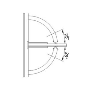 Shower Hinges SS304/SS316 DF SHB 18