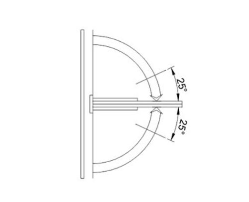 Shower Hinges SS304/SS316 DF SHB 22