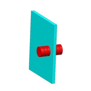 Shower Glass Knob SS304/316 DF SKB 01