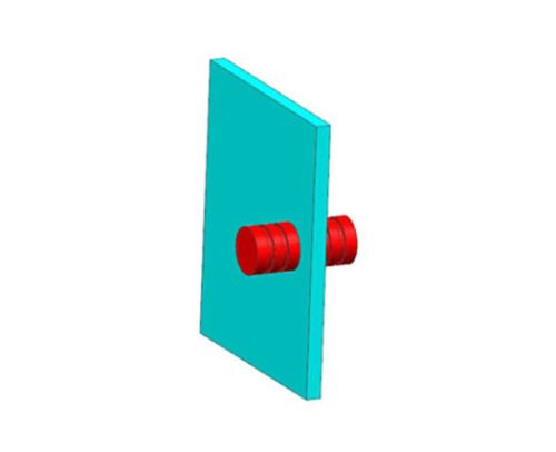 Shower Glass Knob SS304/316 DF SKB 04