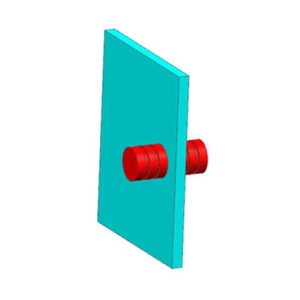 Shower Glass Knob SS304/316 DF SKB 05