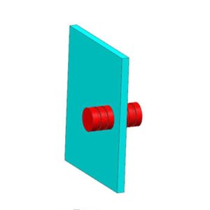 Shower Glass Knob SS304/316 DF SKB 06