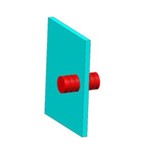 Shower Glass Knob SS304/316 DF SKB 08