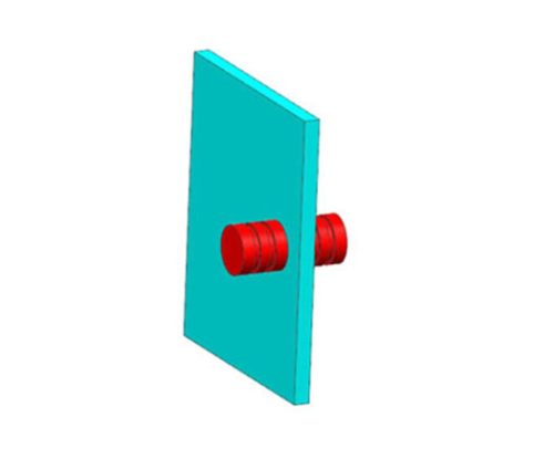 Shower Glass Knob SS304/316 DF SKB 08