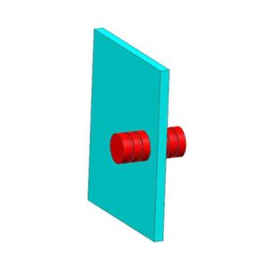 Shower Glass Knob SS304/316 DF SKB 10