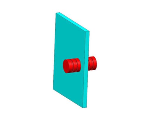 Shower Glass Knob SS304/316 DF SKB 10