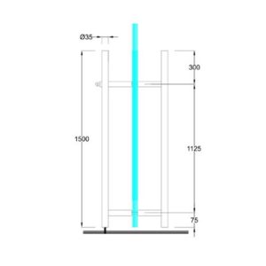 Pull Handles SS304/316 DF PH 08