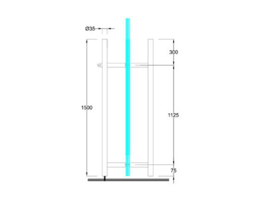 Pull Handles SS304/316 DF PH 08