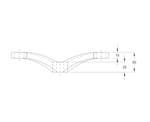 Spider Fittings – SS316 (200mm) DF 03