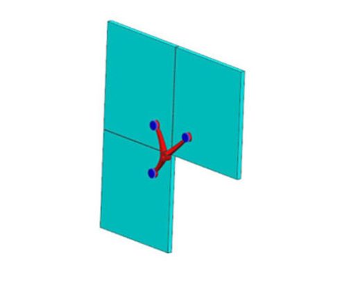 Spider Fittings – SS316 (200mm) DF 04