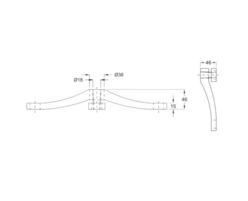 Spider Fittings – SS316 (200mm) DF 04