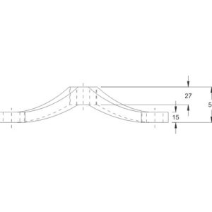 Spider Fittings – SS316 (200mm) DF 05