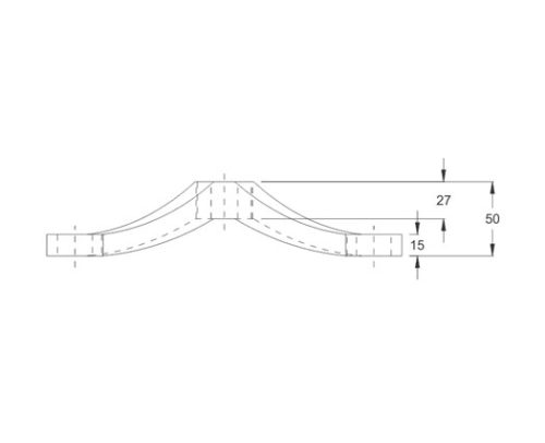 Spider Fittings – SS316 (200mm) DF 05